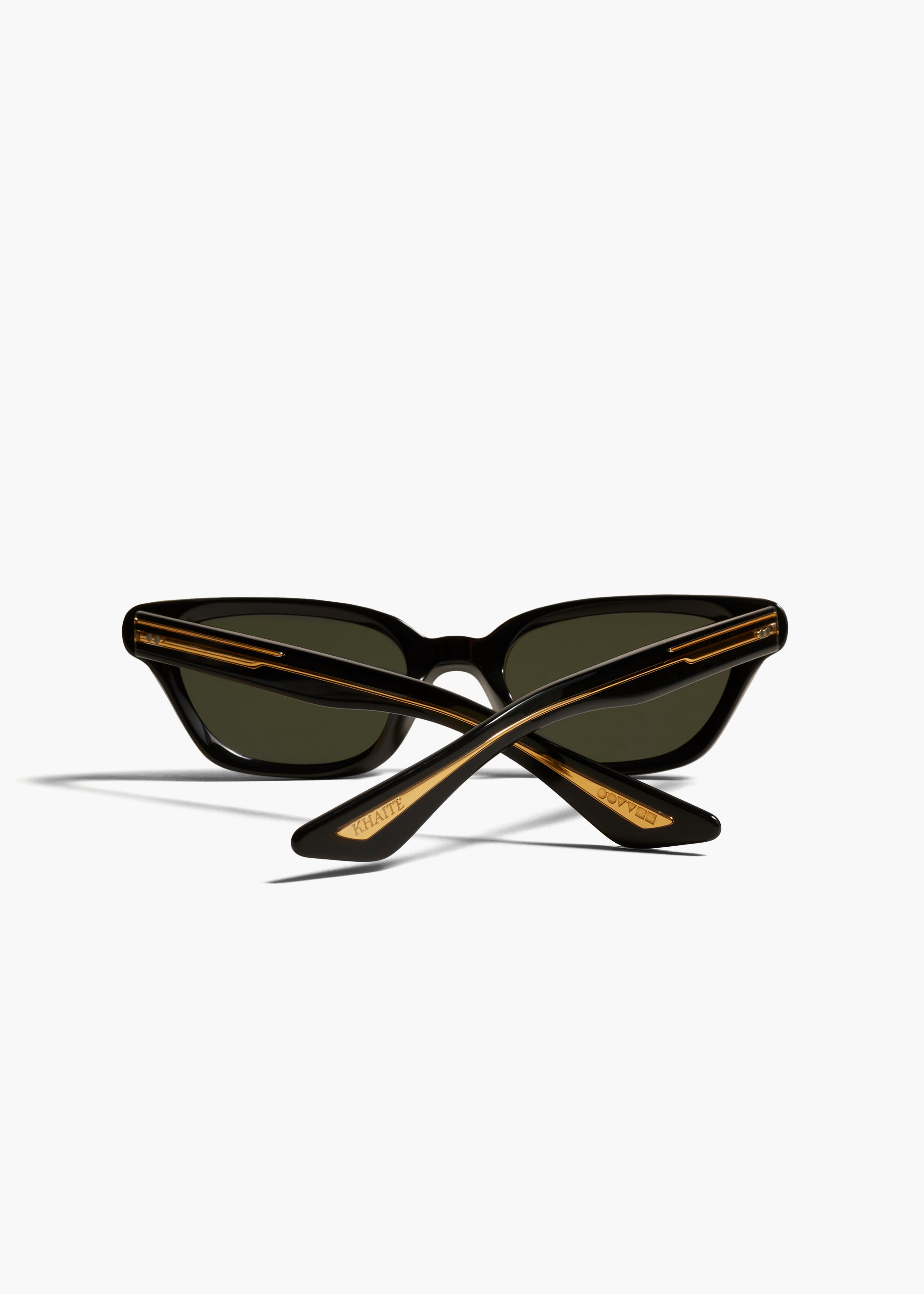 KHAITE x Oliver Peoples 1983C in Black Back View